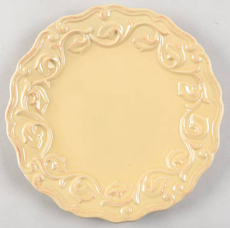 Felice Yellow Salad Plate