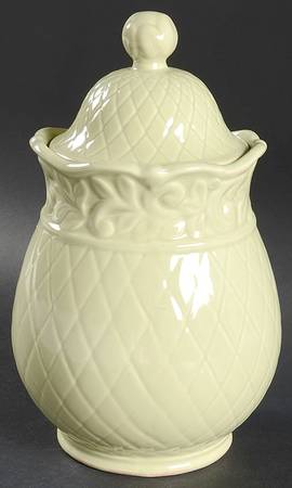 Isabella Sage Green Medium Canister & Lid