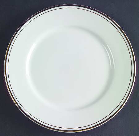 Elegance Gold Tone Bread & Butter Plate