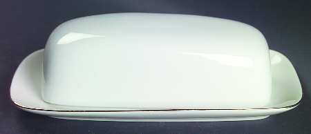 Elegance Gold Tone 1/4 Lb Covered Butter
