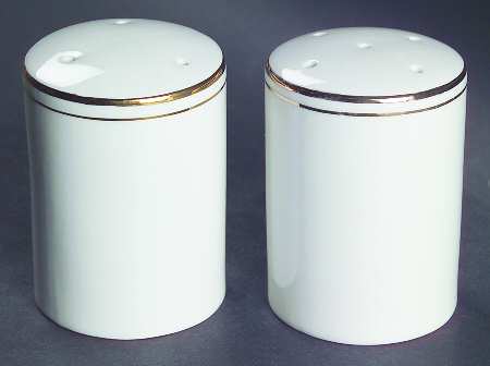 Elegance Gold Tone Salt & Pepper Set