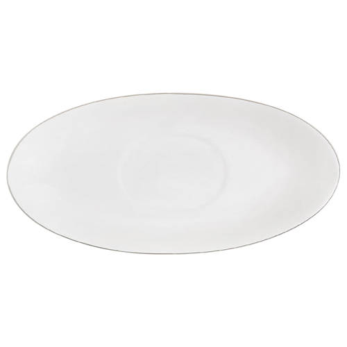 Elegance Platinum Tone Underplate for Gravy Boat