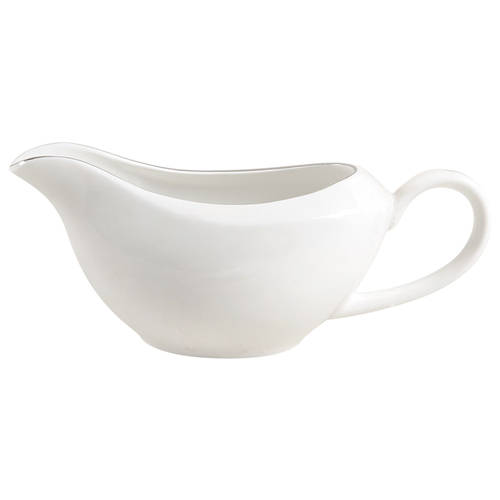 Elegance Platinum Tone Gravy Boat