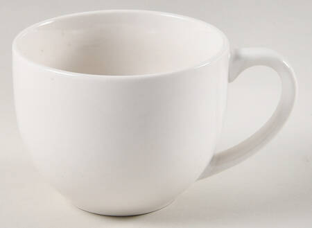 Chateau White Flat Cup