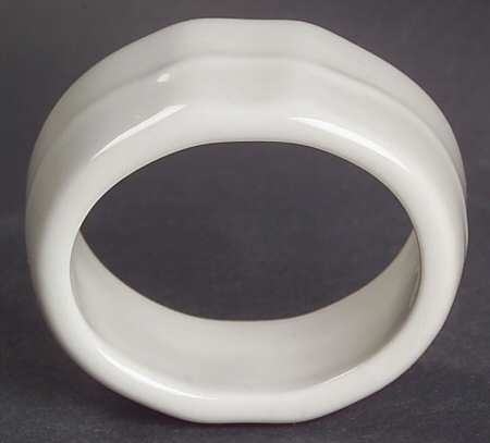 Chateau White Napkin Ring