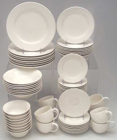 Chateau White 56 Piece Set