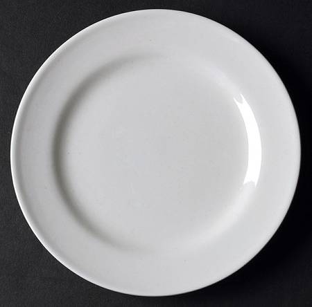 Chateau White Bread & Butter Plate by JCPenney