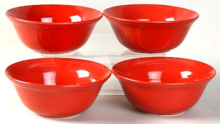 Chateau Red Fruit/Dessert Bowl (Sauce) - Set of 4