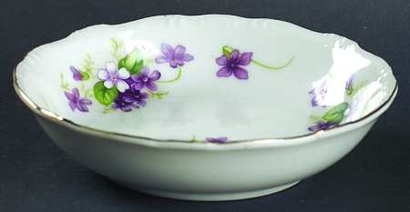Violets Fruit/Dessert (Sauce) Bowl