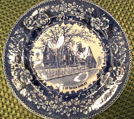 House of Seven Gables Small Bread & Butter Plate