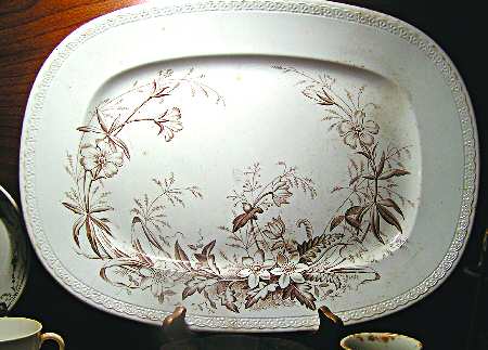 Mignon Brown, Embossed by Johnson Brothers