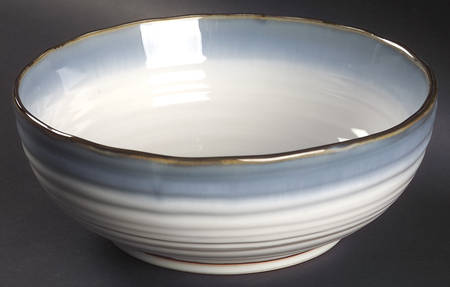 Chromatics Eggplant 8" Round Vegetable Bowl