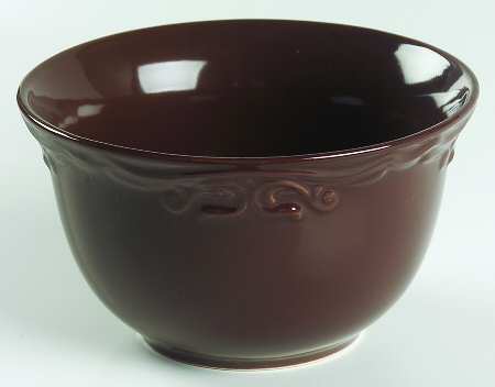 Vanessa Chocolate Soup/Cereal Bowl