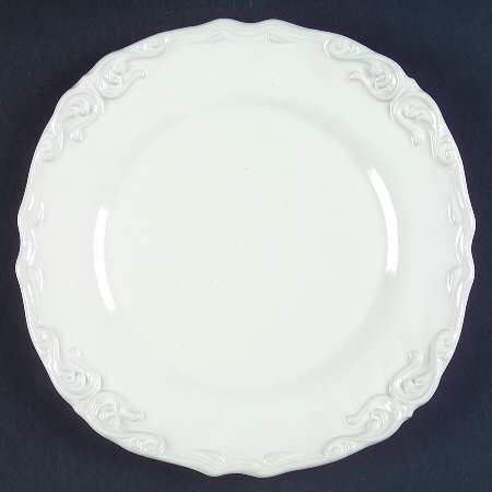 Vanessa White Salad Plate