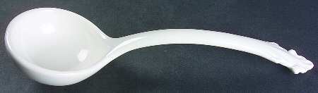 Vanessa White Tureen Ladle