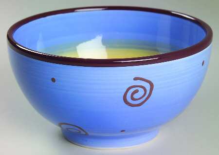 Carmen Blue Soup/Cereal Bowl
