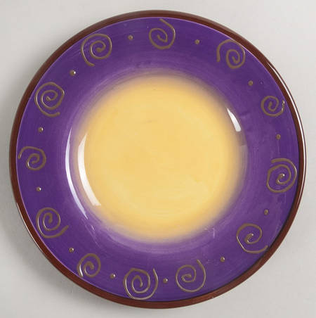 Carmen Purple Salad Plate