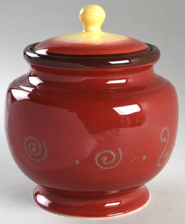 Carmen Cinnamon Medium Canister & Lid
