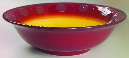 Carmen Cinnamon 11" Round Serving Bowl