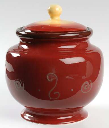 Carmen Cinnamon Large Canister & Lid