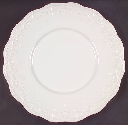 Lace White Service Plate (Charger)