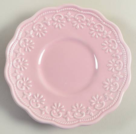 Lace Pink Saucer