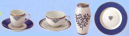 Arborescence Flat Cup & Saucer Set