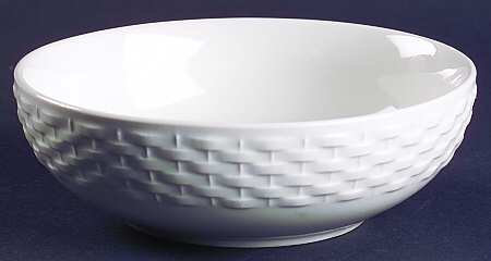 Haley (Basketweave Rim) Coupe Soup Bowl