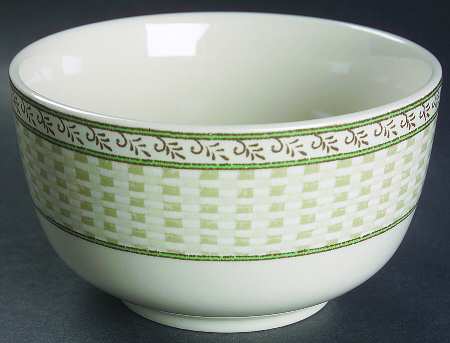 Basket Weave Soup/Cereal Bowl