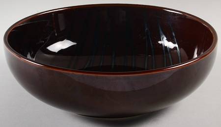 Mahogany 9" Round Vegetable Bowl