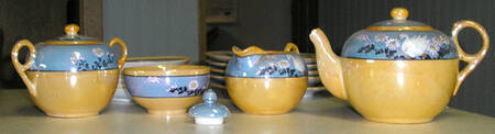 JAP664 Sugar Bowl & Lid
