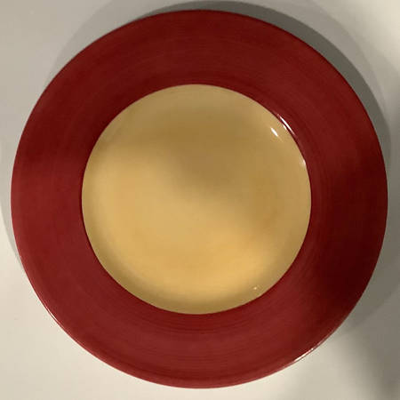 Swing Red Saffron Bread & Butter Plate