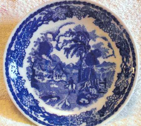 JAP502 (Blue) Saucer