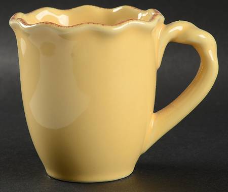 Scallop Mustard (Yellow) Mug