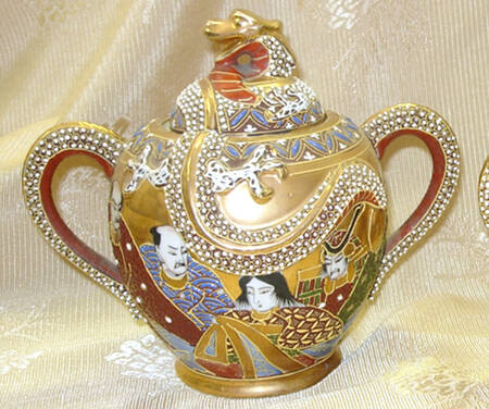 JAP693 Sugar Bowl & Lid