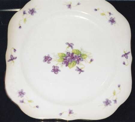 JAP704 Square Luncheon Plate