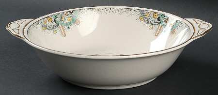 Les Fountaines 10" Round Vegetable Bowl