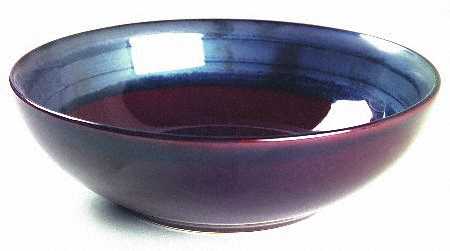 Mahogany Circles Soup/Cereal Bowl