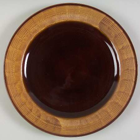 Honey Bark 12" Chop Plate (Round Platter)