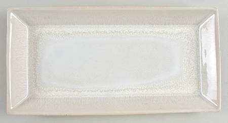 Vuelta White Pearl 12" Rectangular Tray