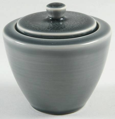 Vuelta Gray Silex Sugar Bowl & Lid