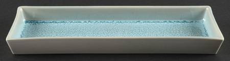 Vuelta Ocean Blue Rectangular Tray 11"