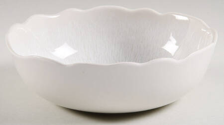 Plume White Pearl 8" Individual Pasta Bowl