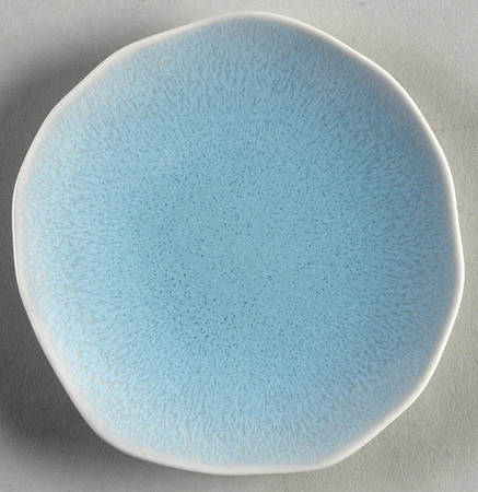 Plume Ocean Blue Bread & Butter Plate