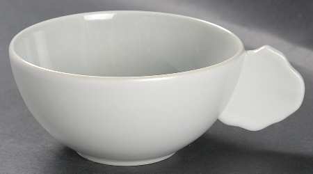 Plume Ocean Blue Flat Cup