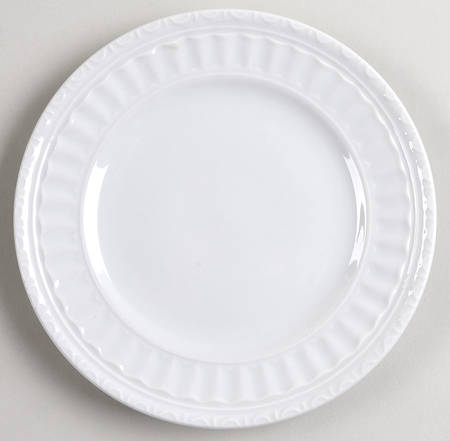 Italiana White Bread & Butter Plate