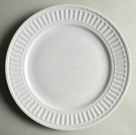 Italiana White Dinner Plate