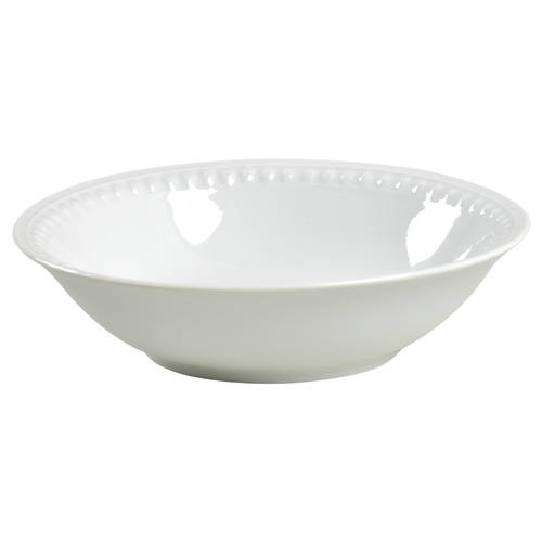 Elegant Pearl White Soup/Cereal Bowl
