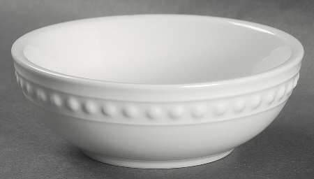 Elegant Pearl White Individual Dip Dish