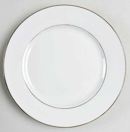 Gold Band Salad Plate